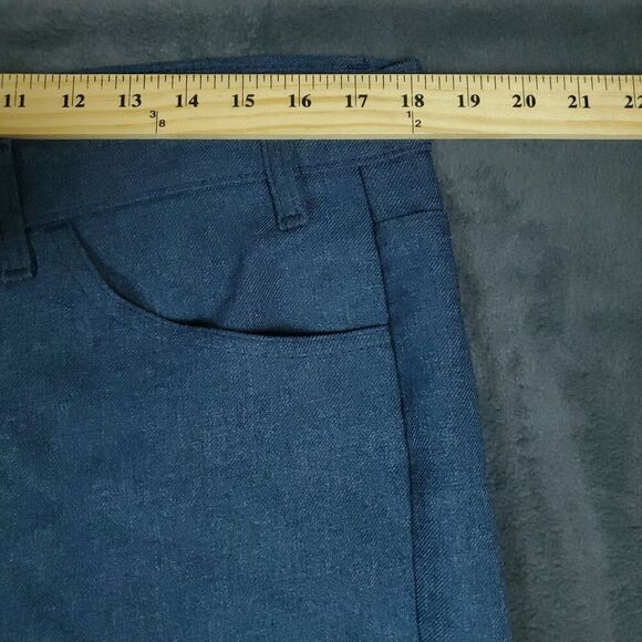 Vintage 90s Levis Pants Mens 36x32 100% Dacron Polyester Workwear Made USA - Picture 11 of 15